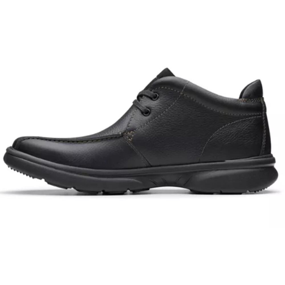 Clarks - Bradley Up, Black Leather, Size 7, New in Box